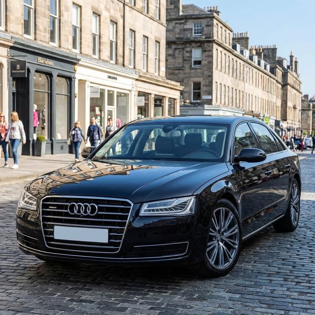Executive Audi sedan showcasing the high standards of the Auzzie Chauffeur luxury fleet