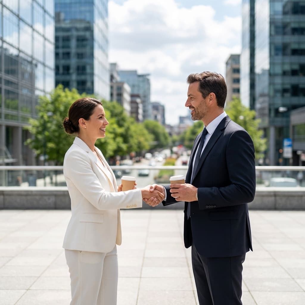 Professional Auzzie chauffeurs discussing logistics for a large-scale corporate event transport